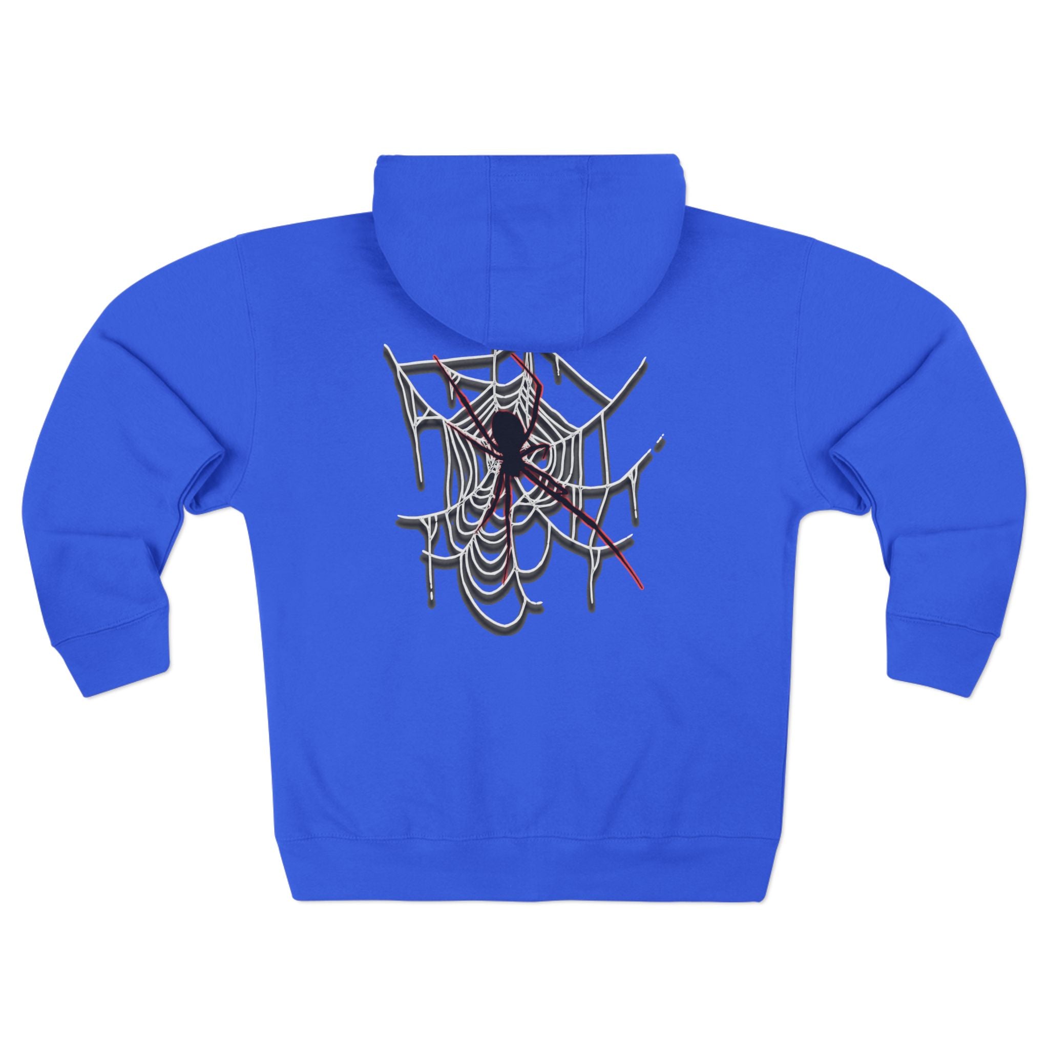 Spider Web Zip Hoodie