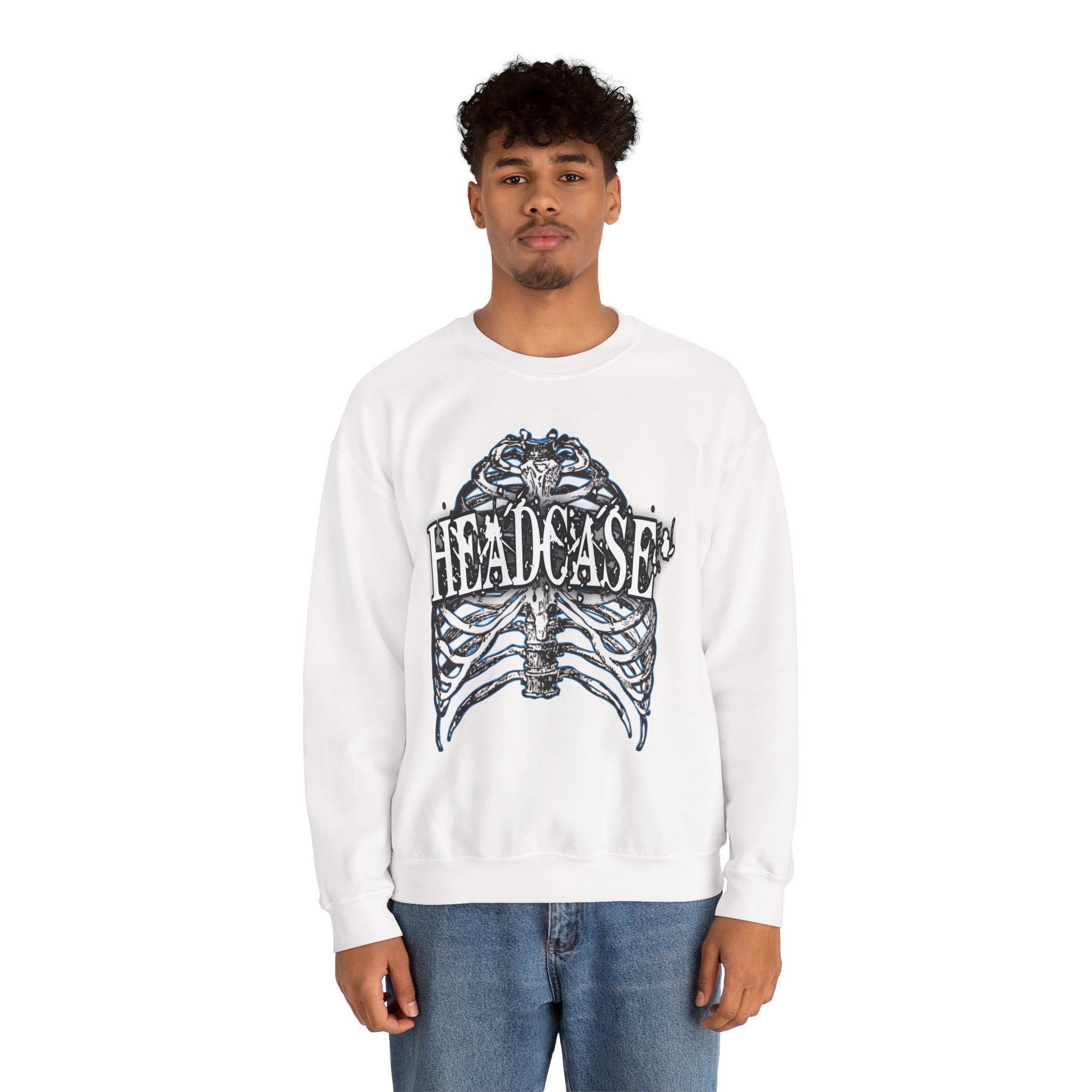 'Headcase' Ribcage Graphic Pullover